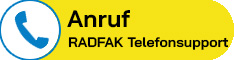 RADFAK Telefonsupport